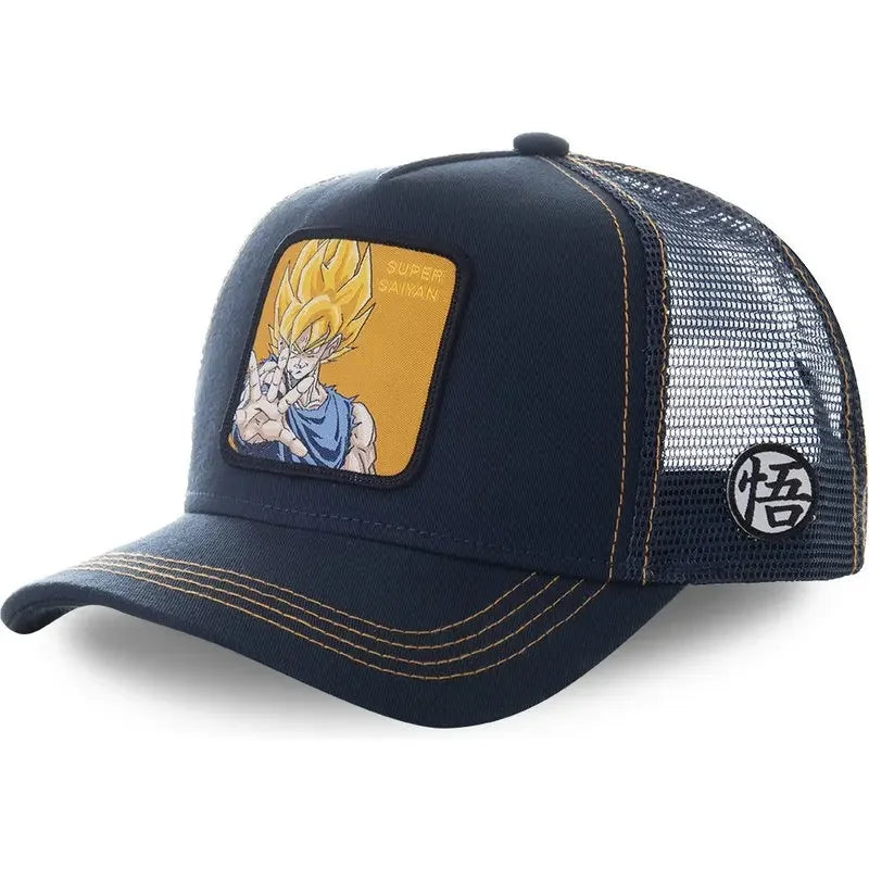 Dragon Ball Embroidered Trucker Cap