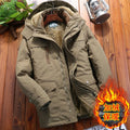 Men's Velvet Padded Winter Jacket