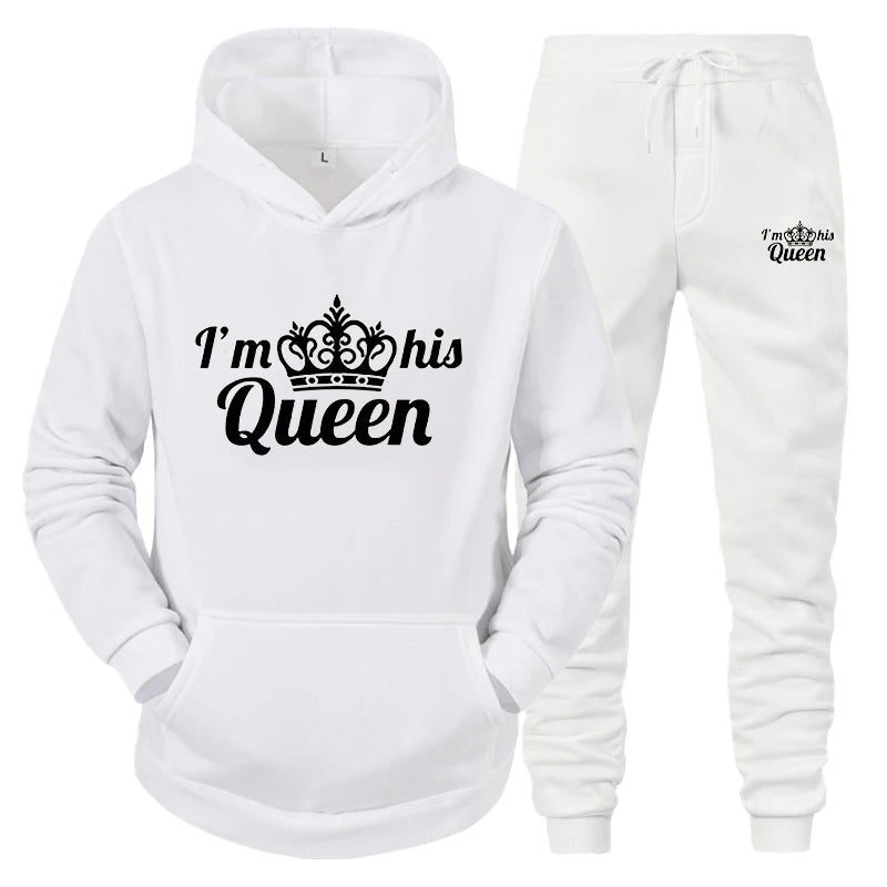 Couples' QUEEN KING Matching Hoodie Set