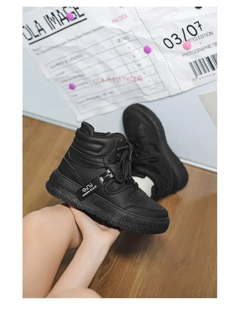 Women's Soft Sole Lace-Up Ankle Boots