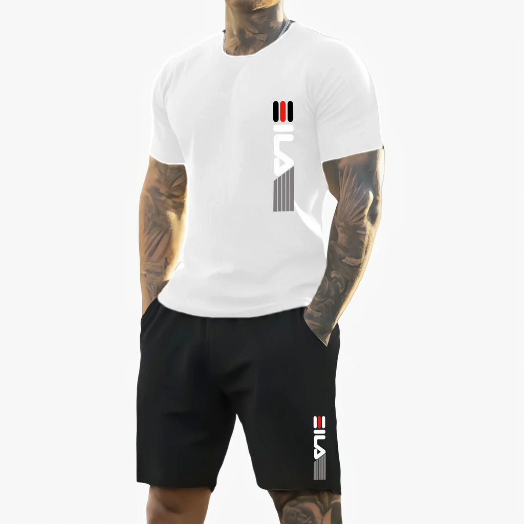 Men's Short Sleeve Polo Co-ord Set
