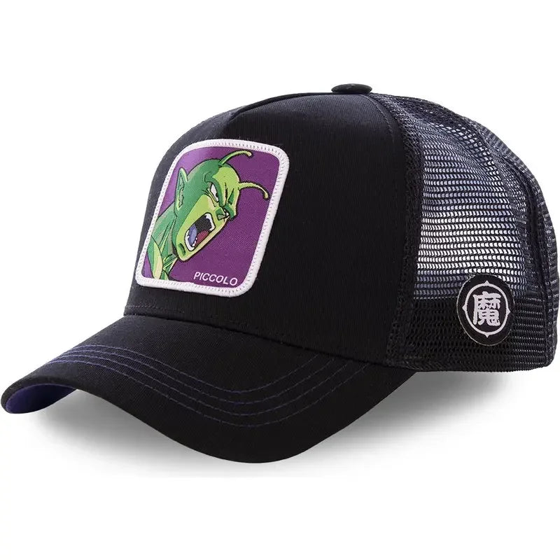 Dragon Ball Embroidered Trucker Cap