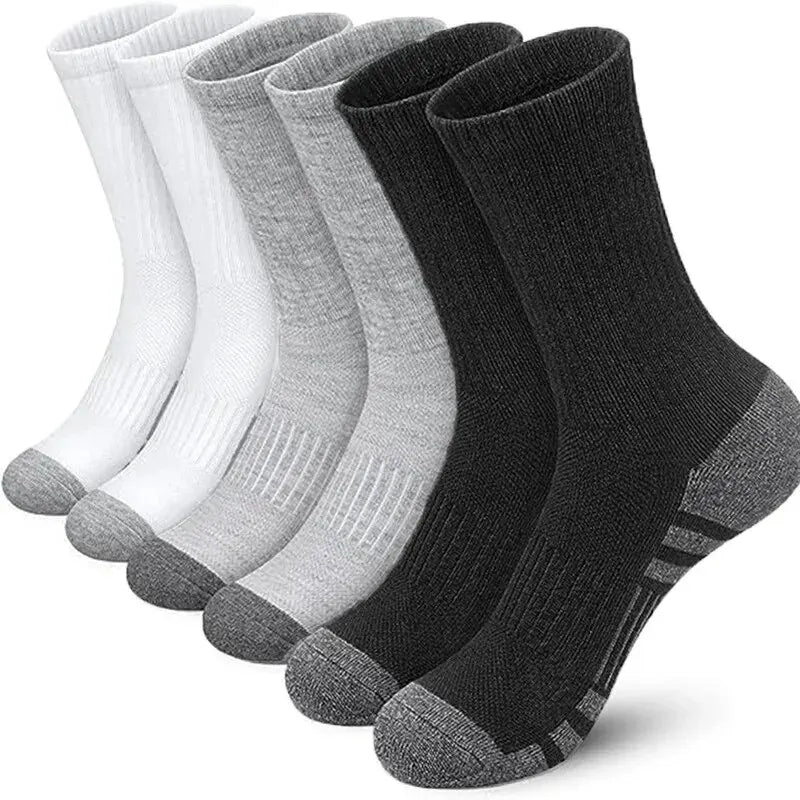 Men's Performance Crew Socks (6 or 12 Pairs)