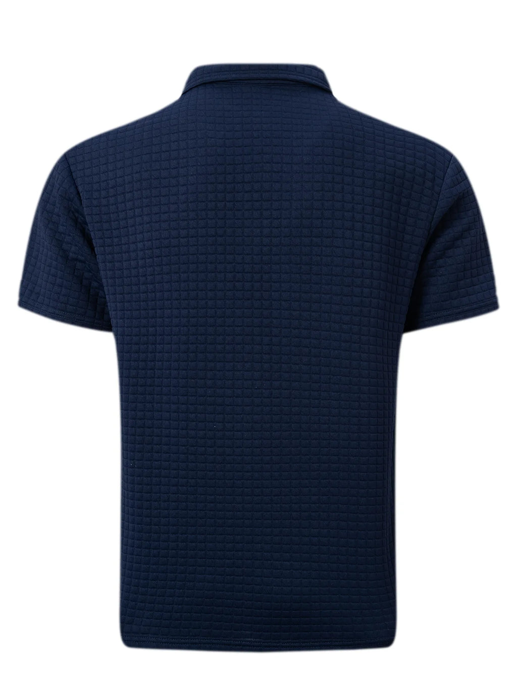 Men's Jacquard Pattern Polo Shirt
