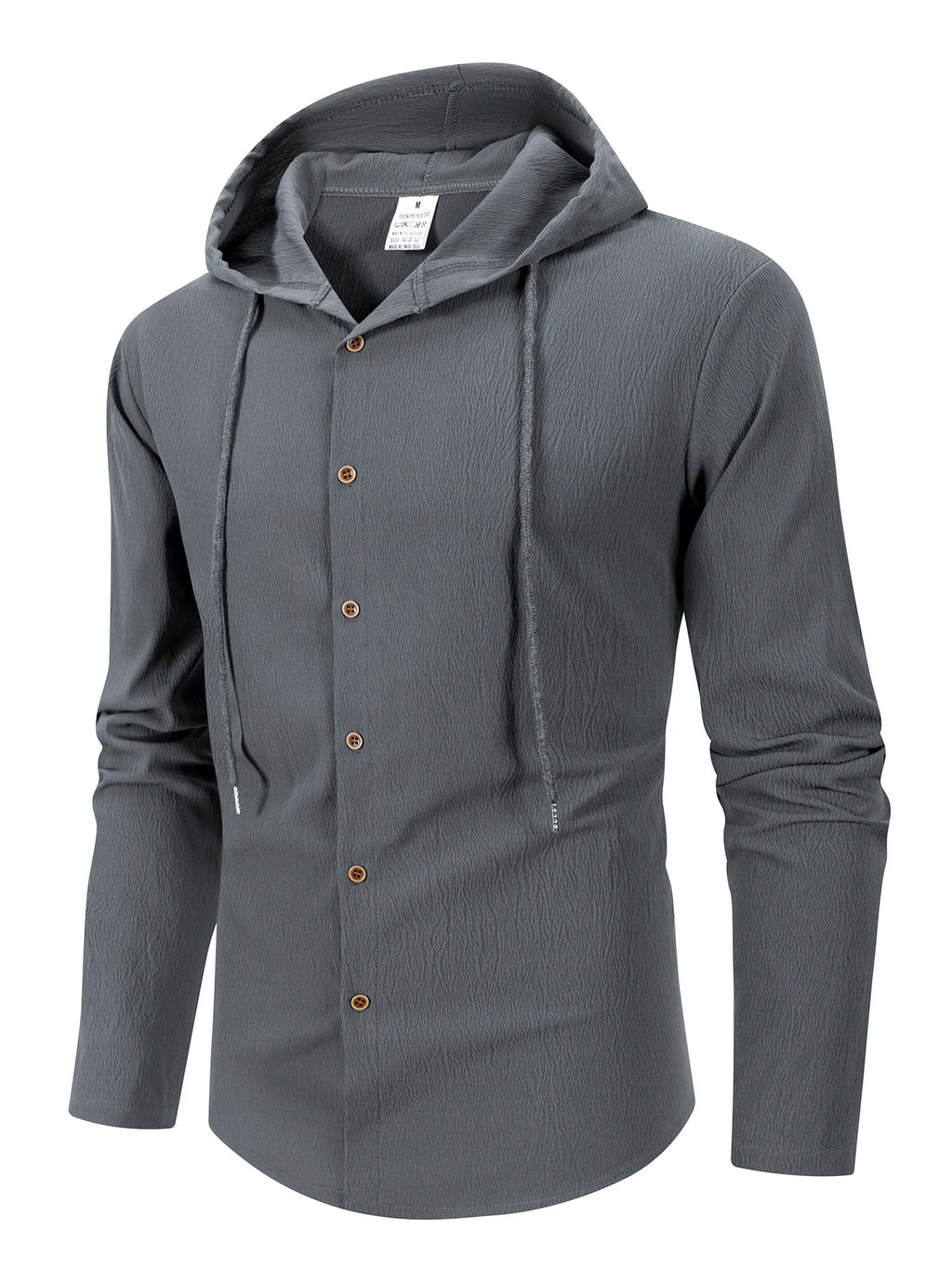Men's Hooded Linen Beach Shirt