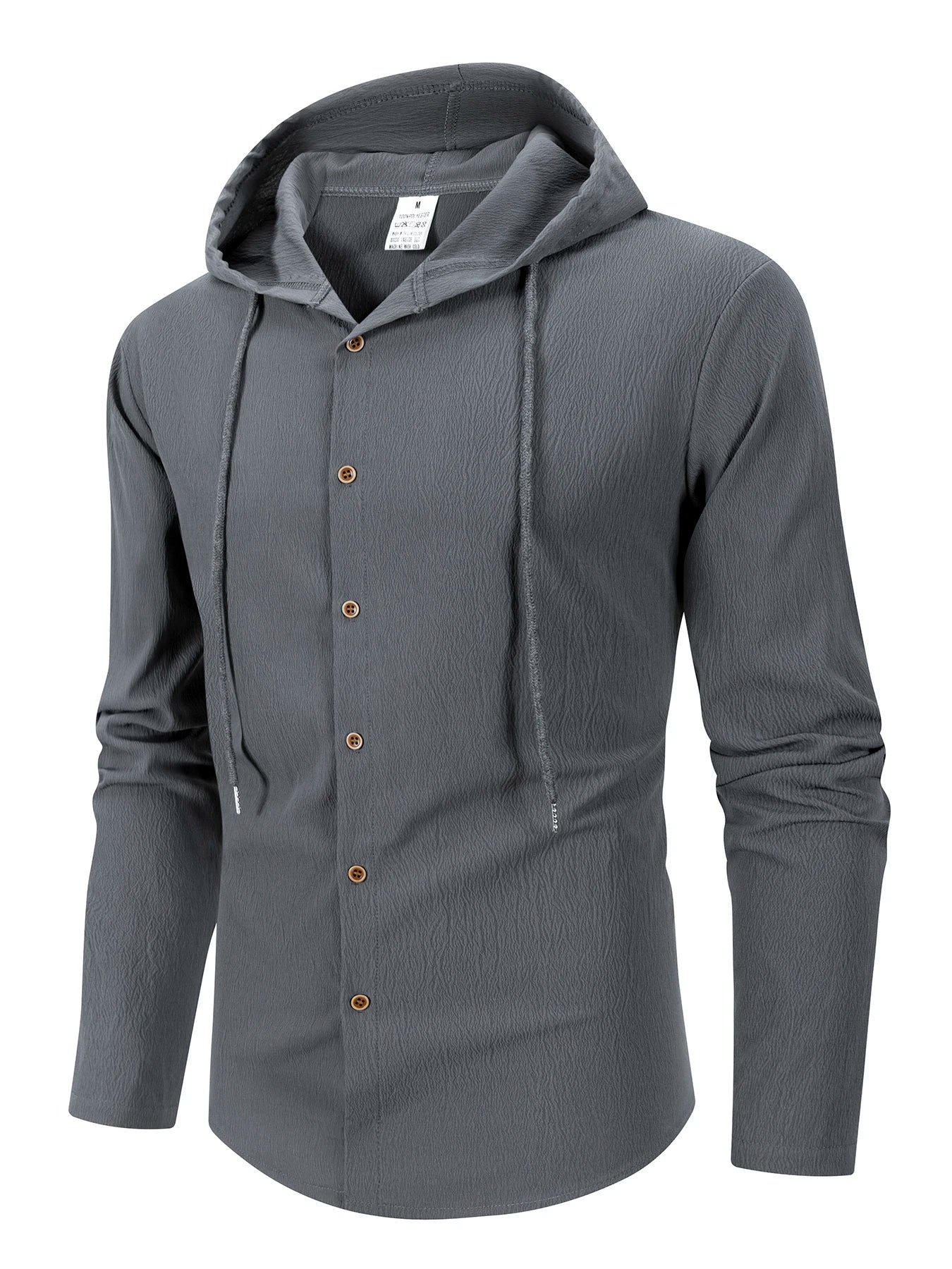 Men's Hooded Linen Beach Shirt