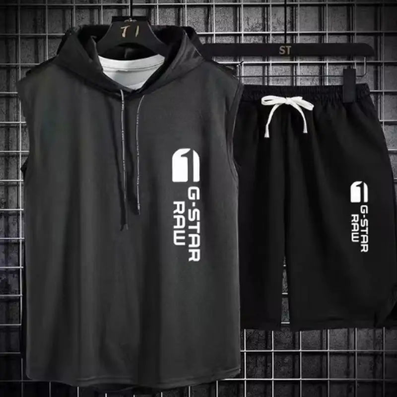 Men's Summer T-Shirt & Shorts Tracksuit Set