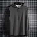 Men's Sleeveless Hooded Gym Vest