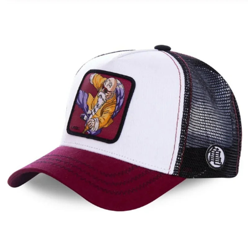Dragon Ball Embroidered Trucker Cap
