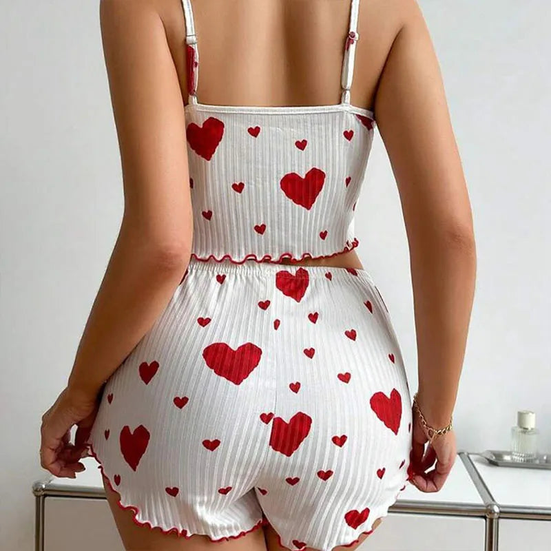 Women's Tank Top & Shorts Pajama Set