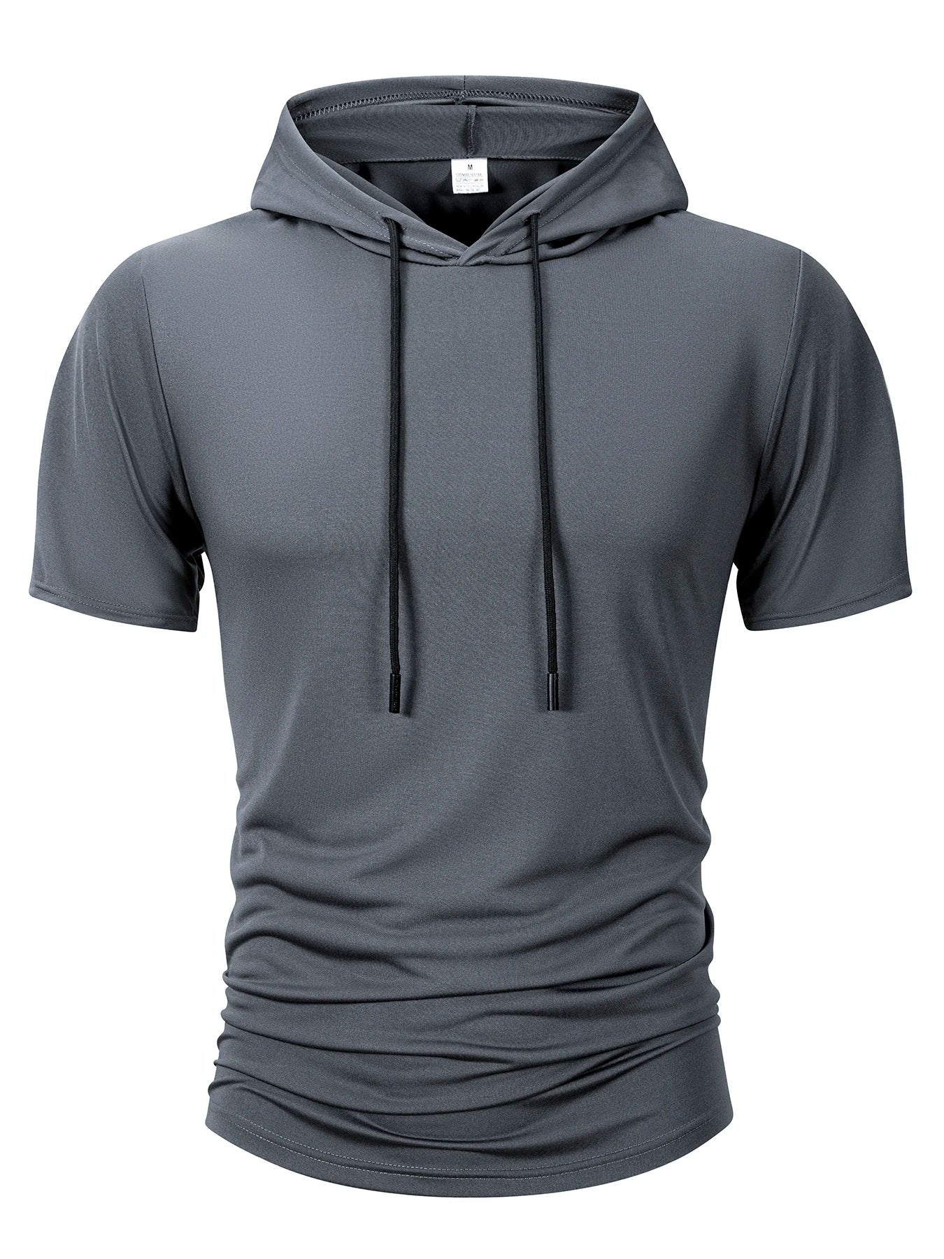 Men's Lightweight Hooded Short-Sleeve T-Shirt