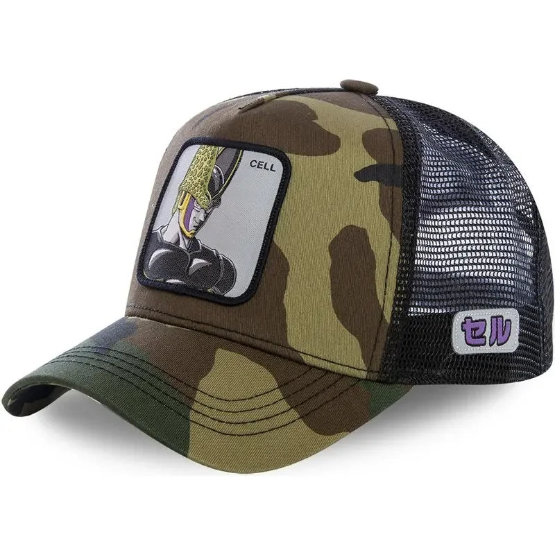 Dragon Ball Embroidered Trucker Cap