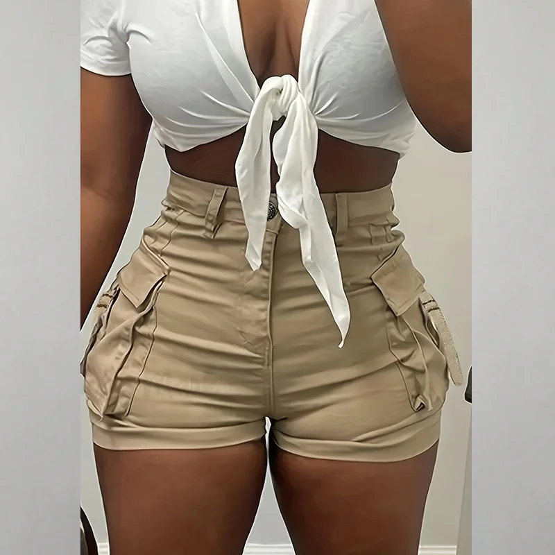 Women's Casual Summer Shorts with Pockets