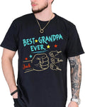 Men's Personalised Dad & Grandpa Graphic T-Shirt