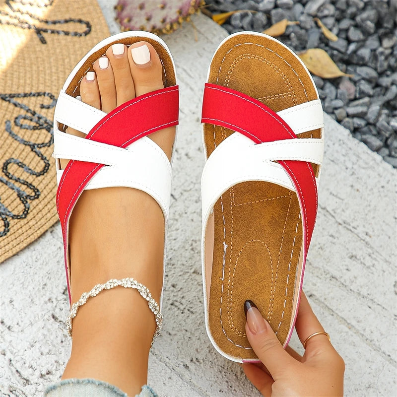 Women's Wedge Slide Sandals
