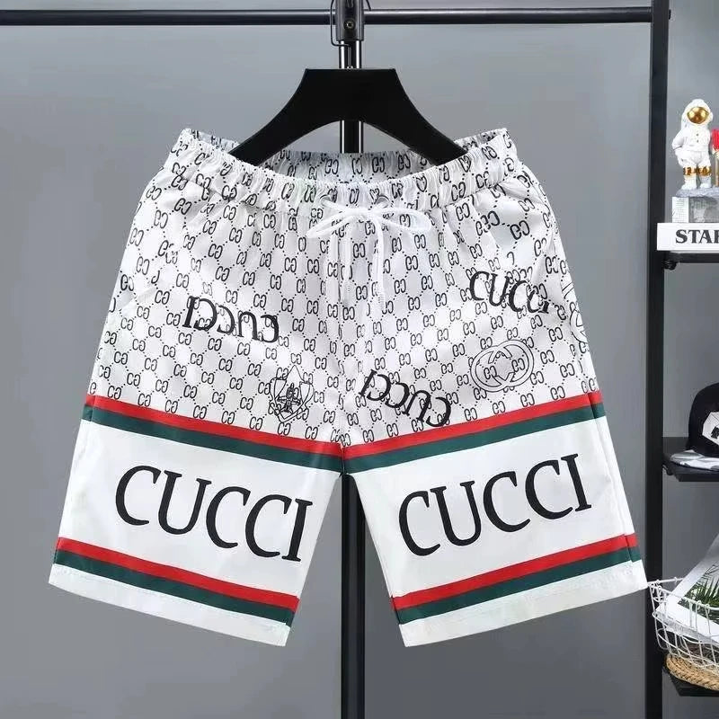 Men's Quick-Dry Full Print Sport Shorts