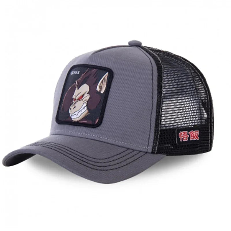 Dragon Ball Embroidered Trucker Cap