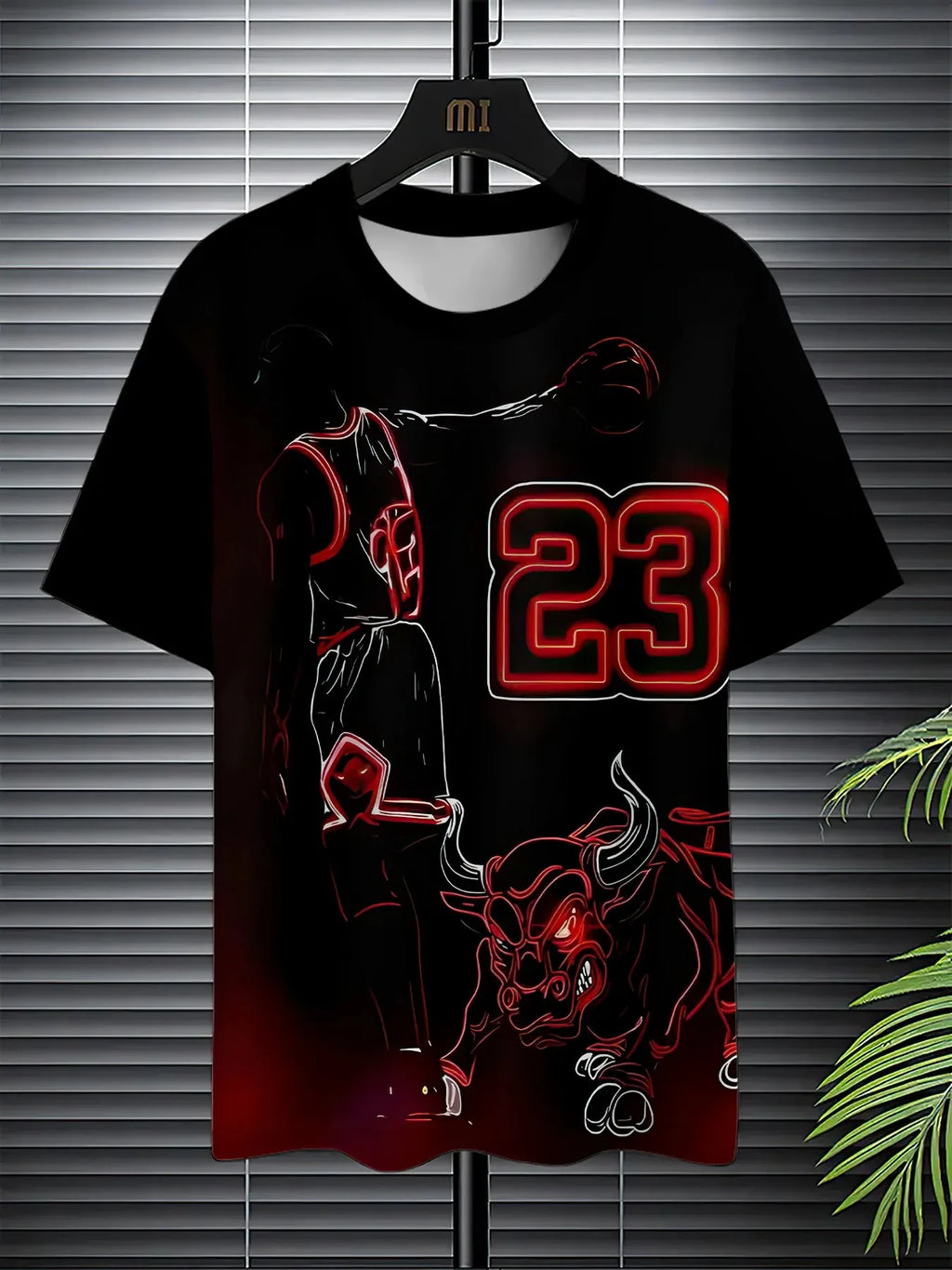 Men's 3D Digital Print Casual T-Shirt