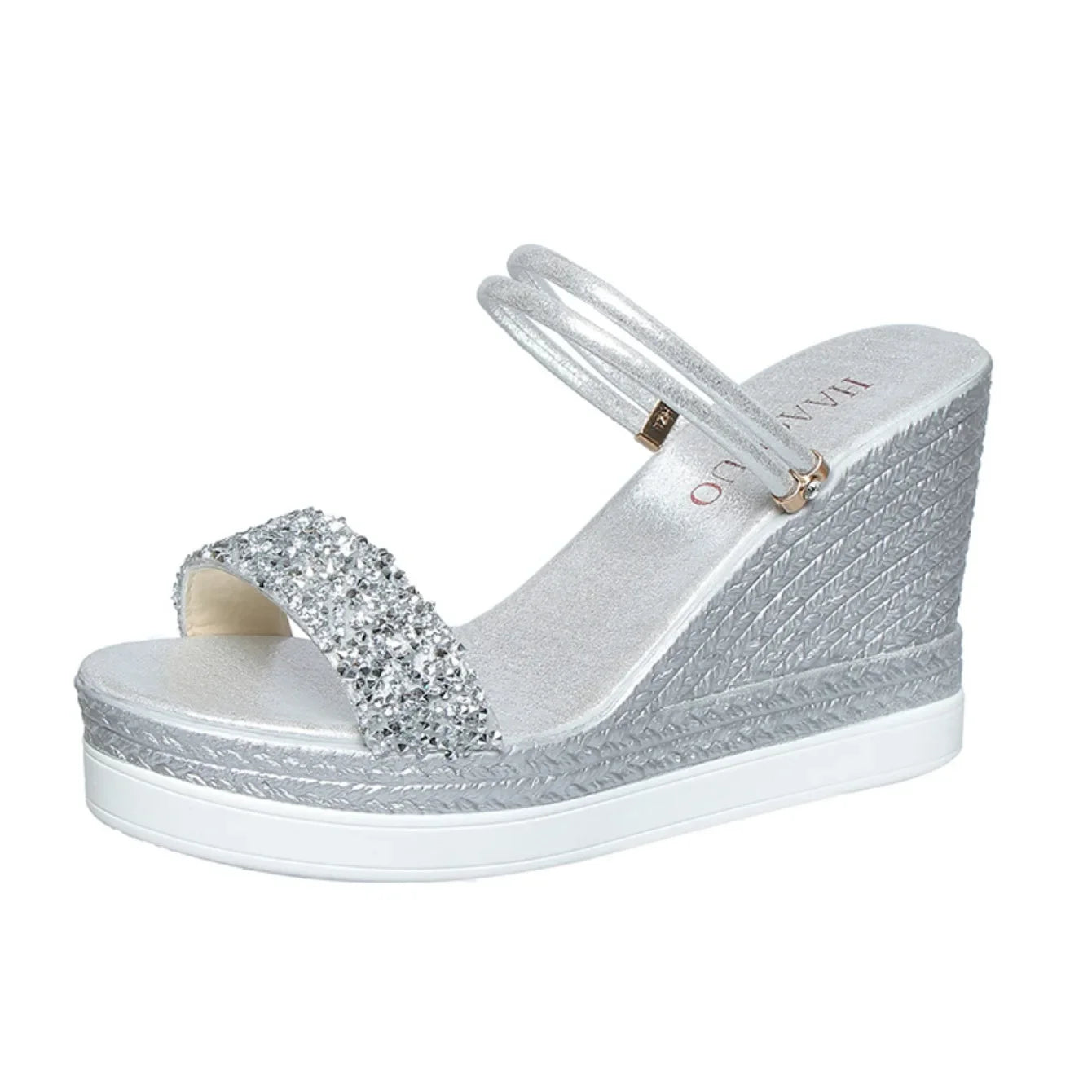 Women's Wedge Platform Slip-On Sandals