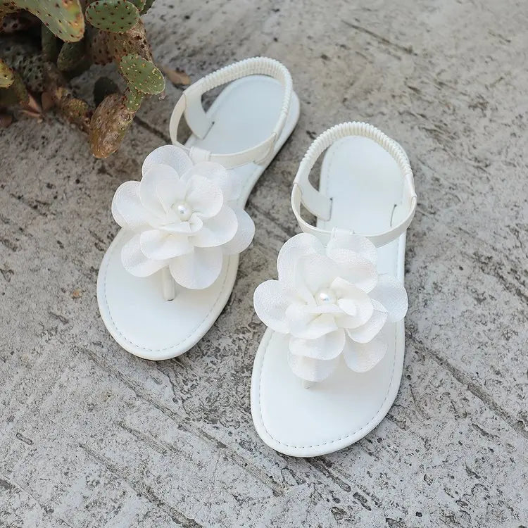 Women's Floral Flat Casual Sandals
