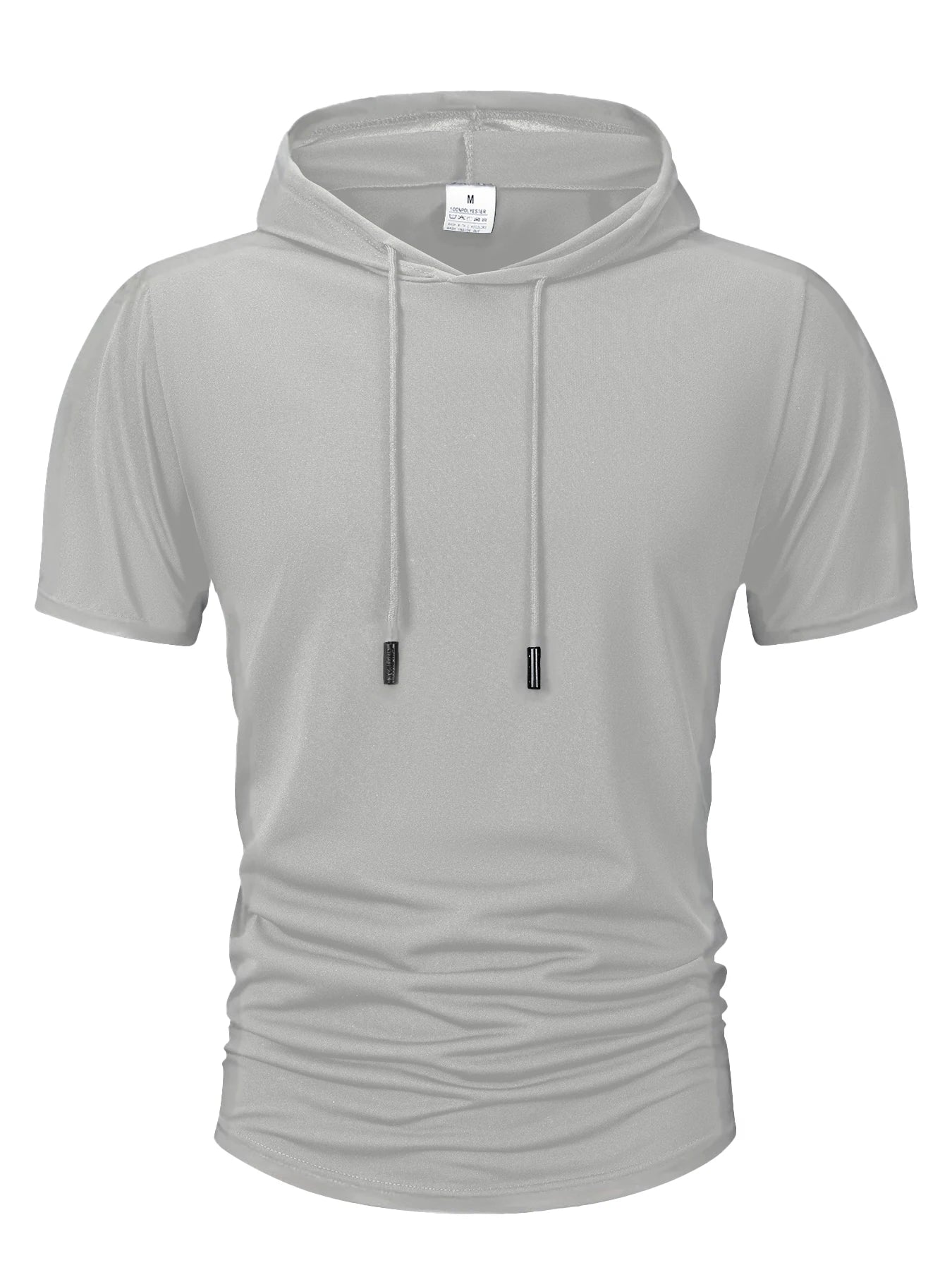 Men's Lightweight Hooded Short-Sleeve T-Shirt