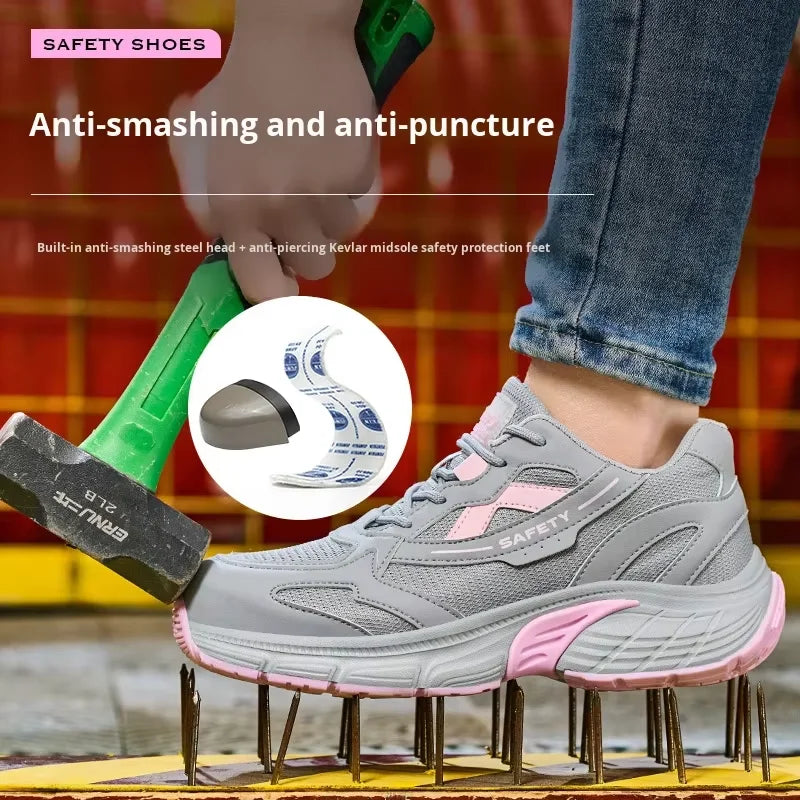 Women's Lightweight Safety Shoes