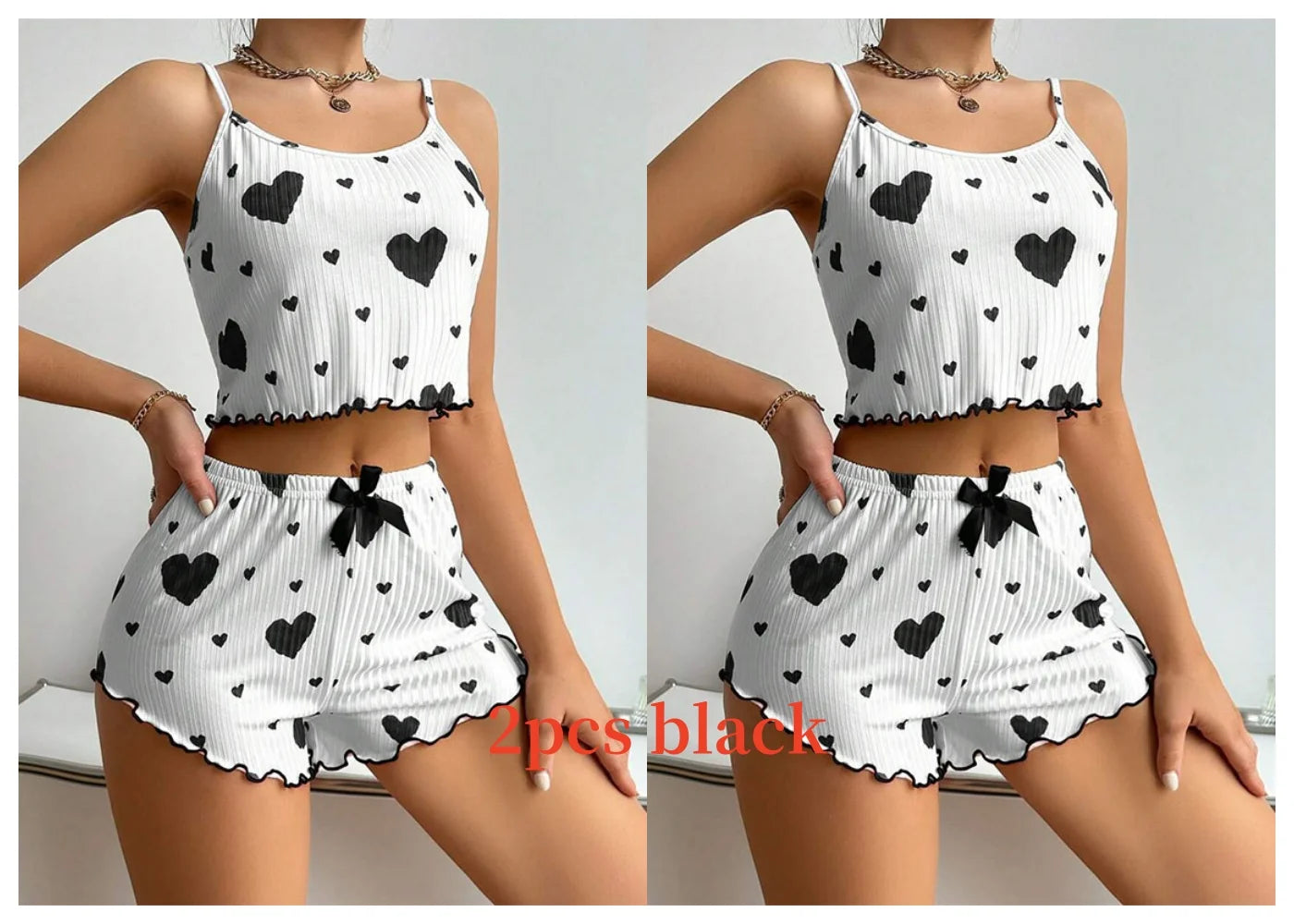 Women's Tank Top & Shorts Pajama Set