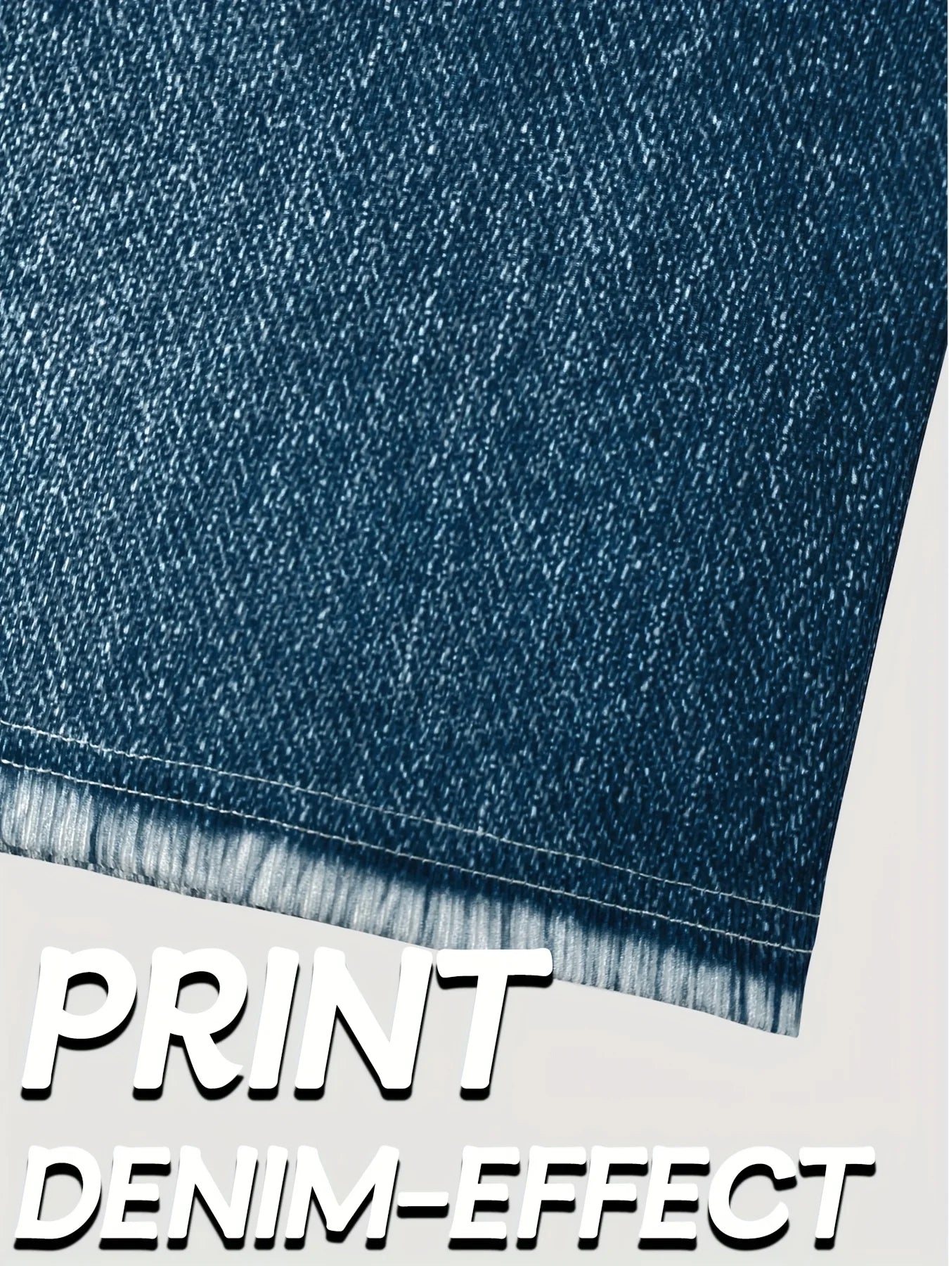 Women's Floral Print Denim-Style Shorts