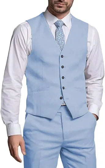 Men's Vest & Pants Suit Set