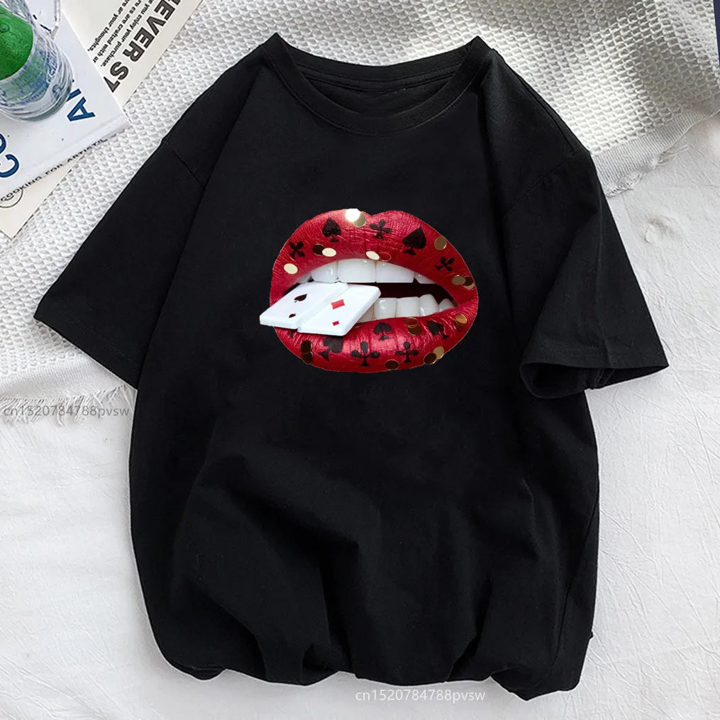 Women's Dragon Print Graphic Tee